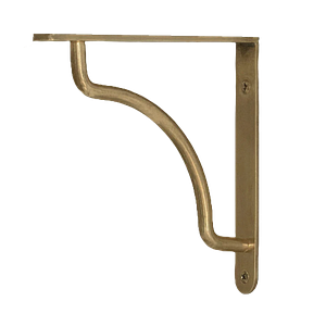 Kilburn Shelf Bracket 150mm - Antique Brass