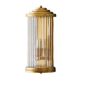 Baby Roddy wall sconce in antiqued brass